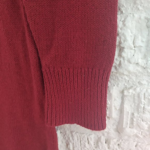 RED SWEATER DRESS by MICHEAL KORS - Picture 6 of 9